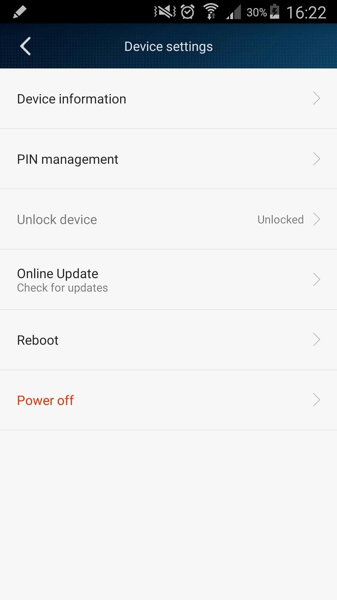 Device Unlocked Hilink